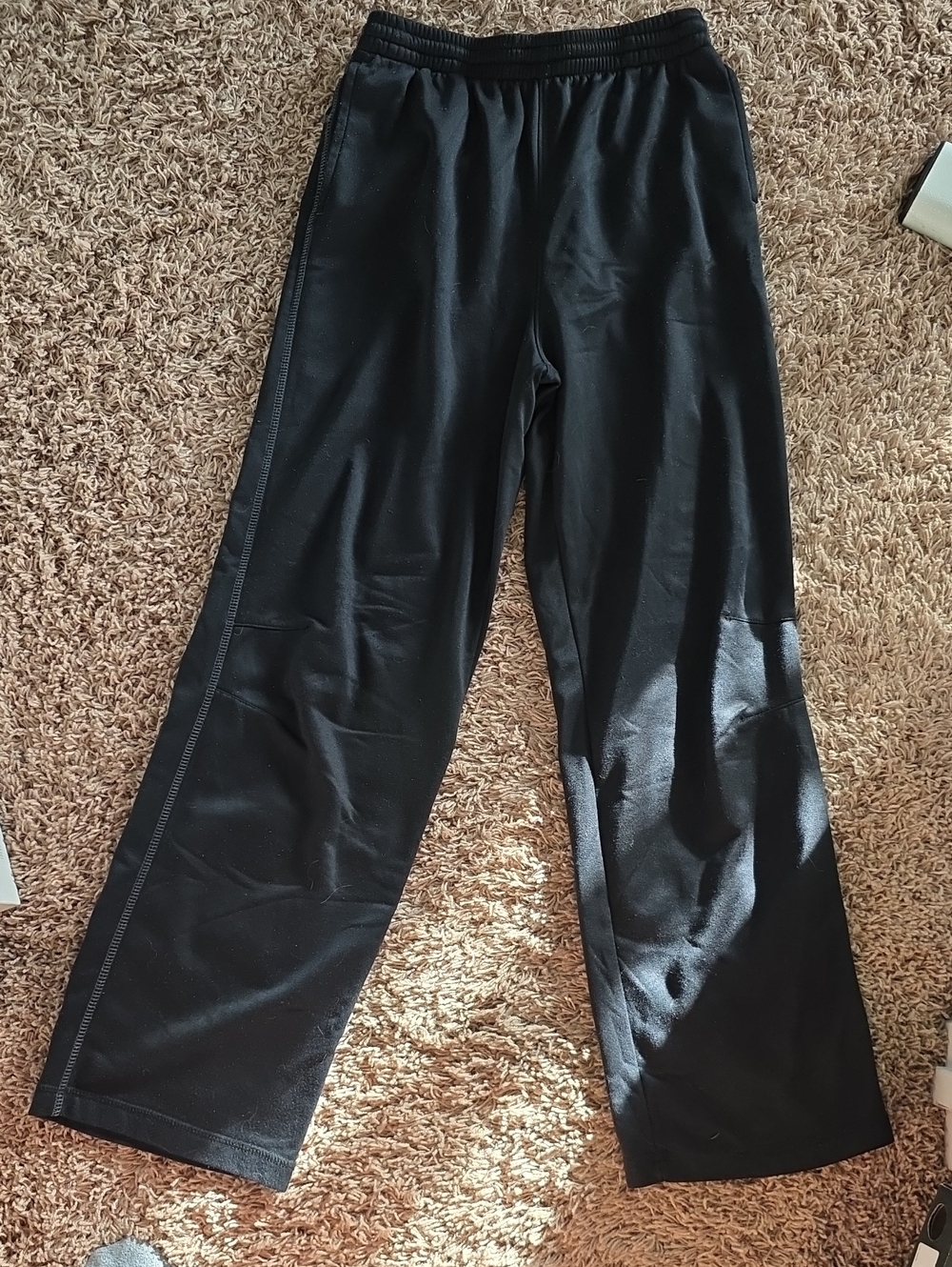 Jordan Kids Black Straight-Leg Joggers